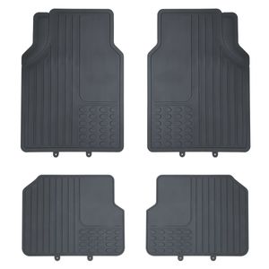 Juego De Alfombras Para Camionetas Y Suvs Modelo Universal De Goma Tramontina 80x56x14 Cm