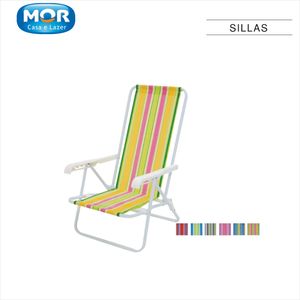 SILLA ACERO RECLINABLE 4 POSICIONES