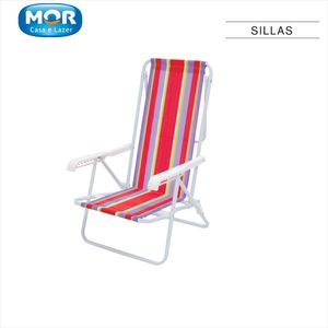 SILLA ACERO RECLINABLE 8 POSICIONES