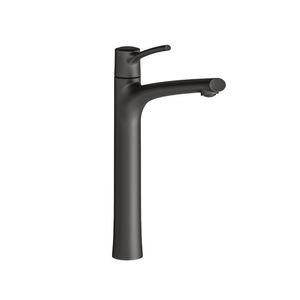 MONOCOMANDO NEGRO ALTO PARA LAVATORIO SOUCHE
