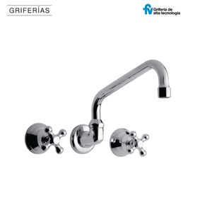 MEZCLADORA PARA COCINA PARED INTERNO  CLASICA