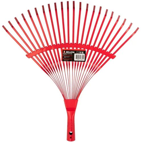 ESCOBA METALICA 22 D ROJA SIN MANGO