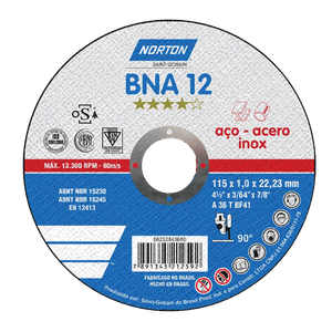 DISCO DE CORTE (1,0MM)BNA12 4,5
