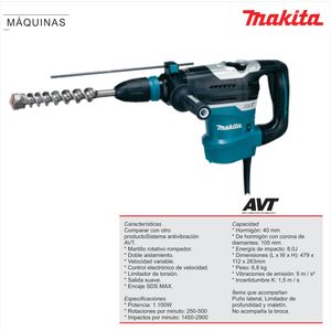 ROTOMARTILLO 40MM 1100W 6,8KG