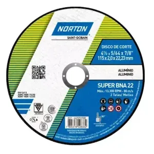 DISCO DE CORTE(2MM)BNA-22 7"