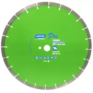 DISCO DIAMANTADO PRO COMBO 350X25 CJ1IMP