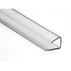 PERFIL U DE POLICARBONATO CRISTAL 6 MTS