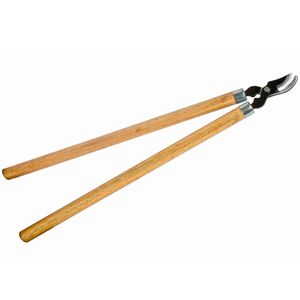 TIJERA DE PODAR CON  MANGO MADERA 60CM