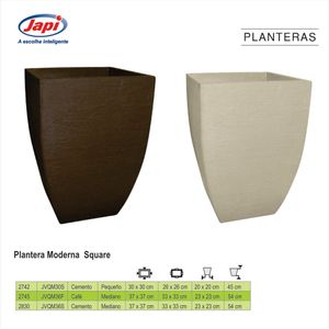 PLANTERA MODERNO SQUADRA