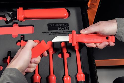 Cortadora Recta Pelacable Aislada Iec 60900 - 7'' Tramontina Pro